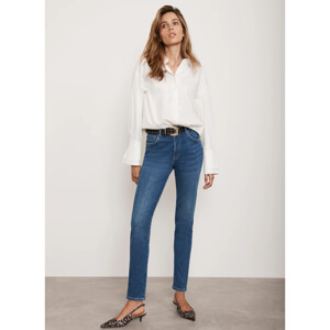 Mint Velvet Mid Indigo Sculpting Skinny Jeans